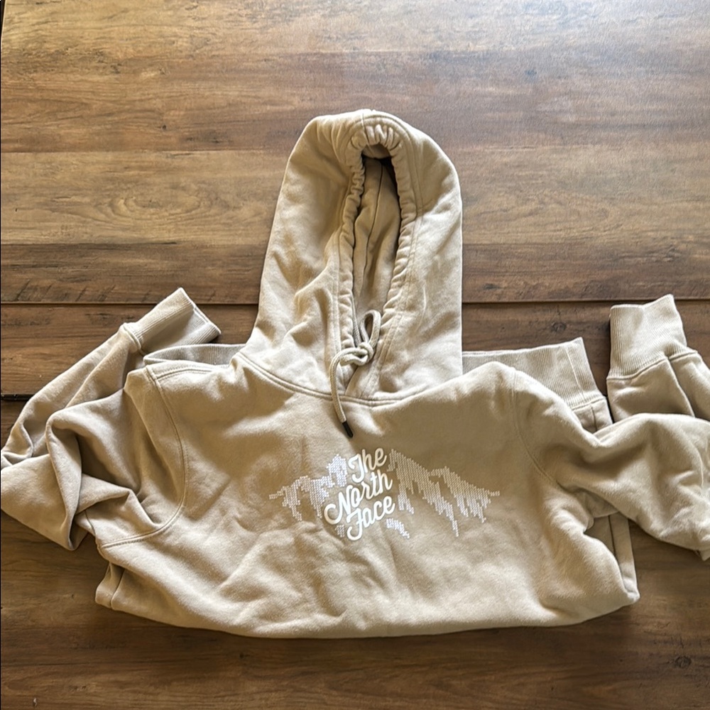 The North Face Beige Hoodie